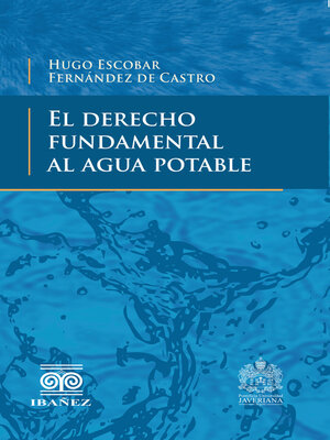 cover image of El derecho fundamental al agua potable
